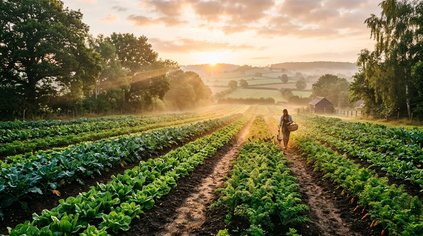 bagichaFRESH farm sunrise morning harvest